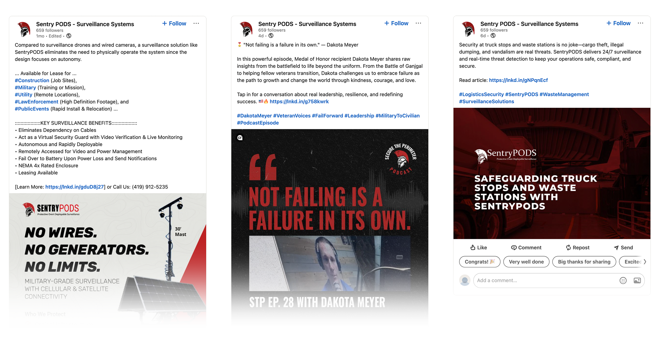 SentryPODS 9 SentryPODS Social Graphics