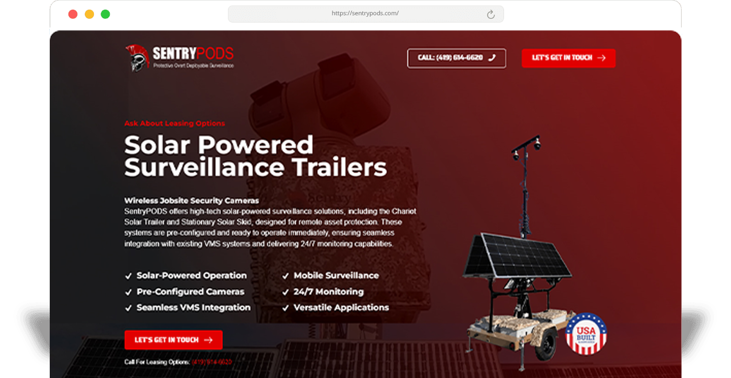 SentryPODS 1 SentryPODS portfolio 2