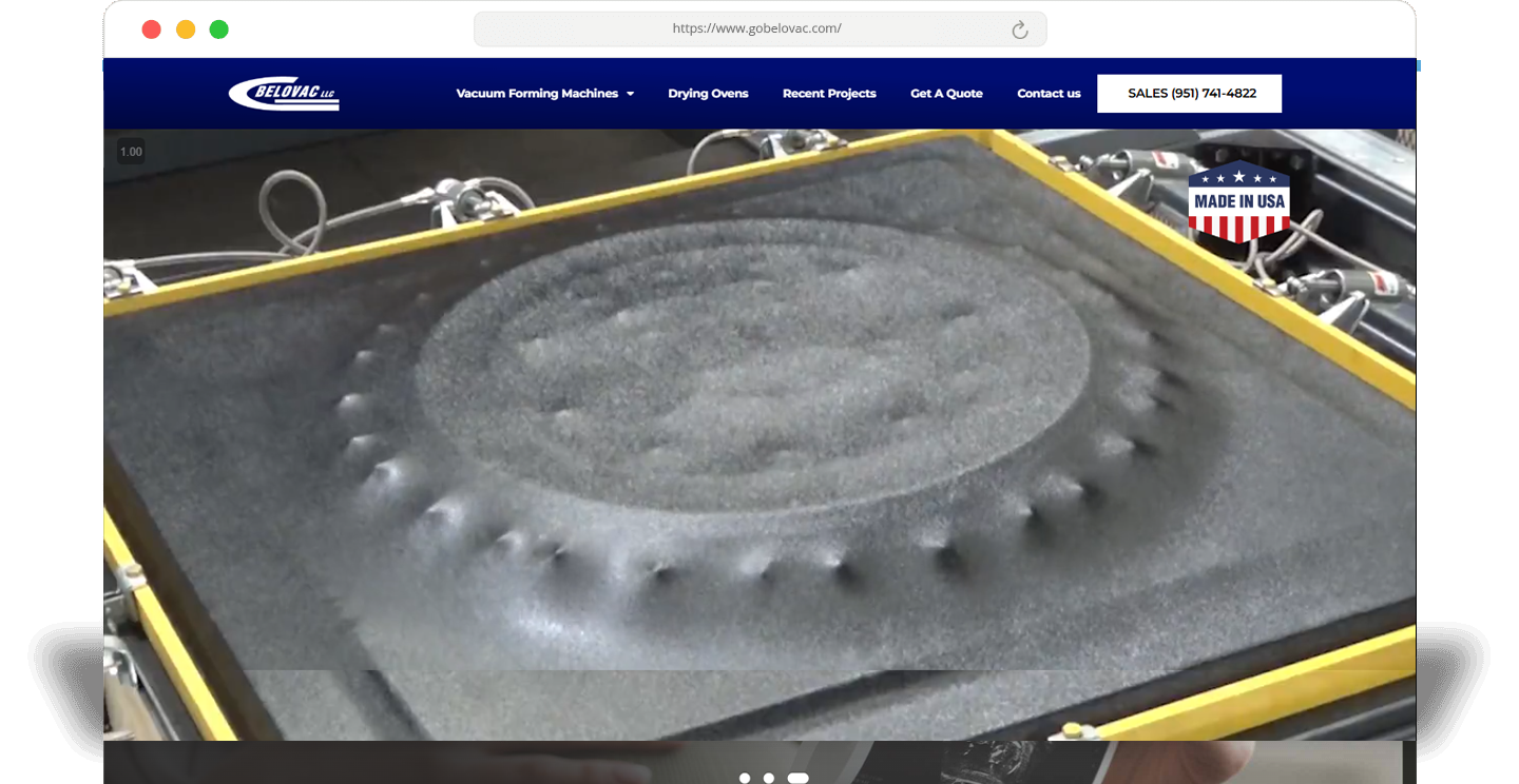 GoBelovac.com 1 belovac browser view