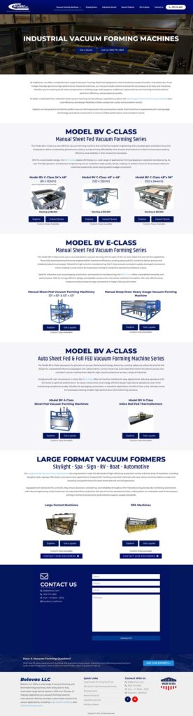 GoBelovac.com 3 bvac machines