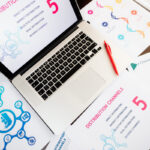 marketing distribution channels plan on office desk
