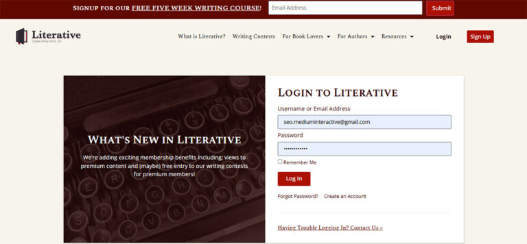 membership login literative