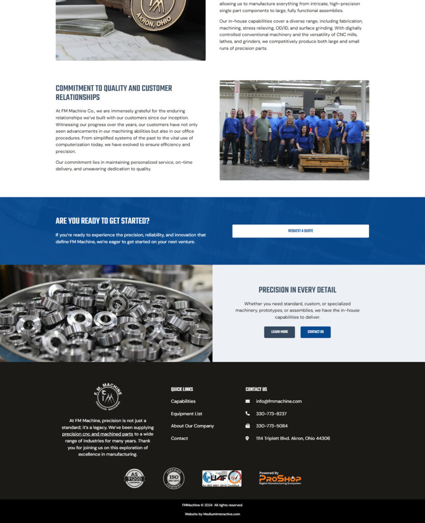 FM Machine 5 mi fm machine portfolio web page 3