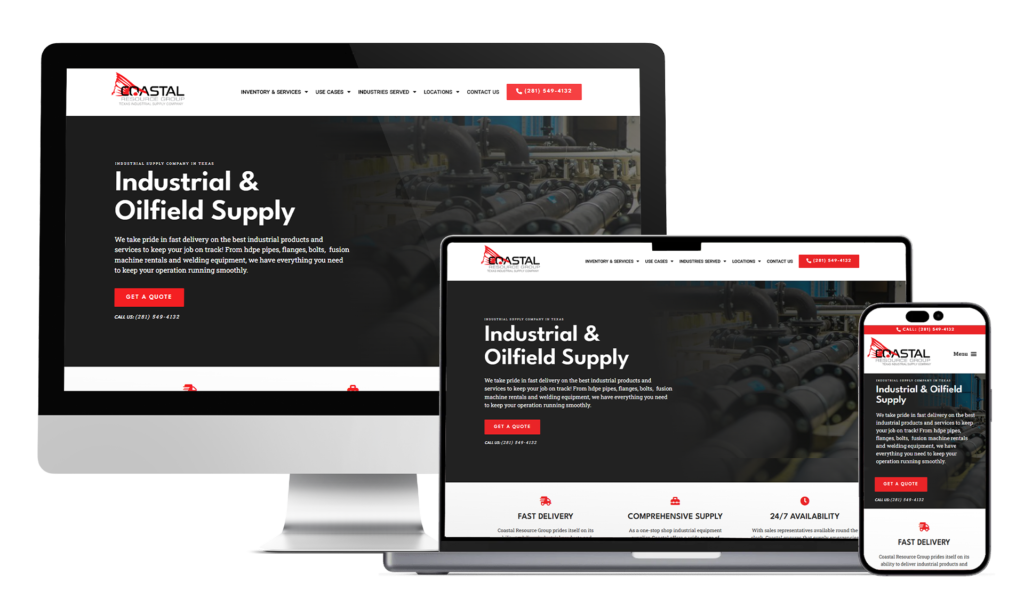 Coastal Resource Group 2 mi portfolio coastal resource website responsive