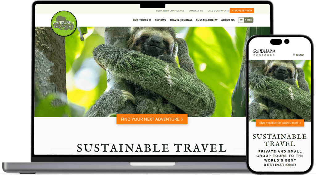 Gondwana Ecotours - mi portfolio laptop mobile design 1024x567 1