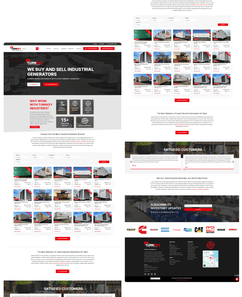 Turnkey Industries - mi tki web pages browser 833x1024 1